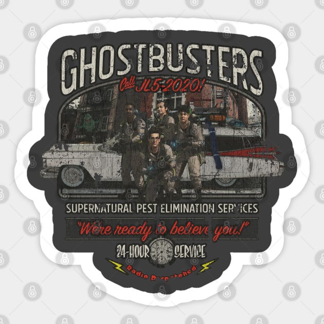 Ghostbusters - Vintage Sticker by JCD666